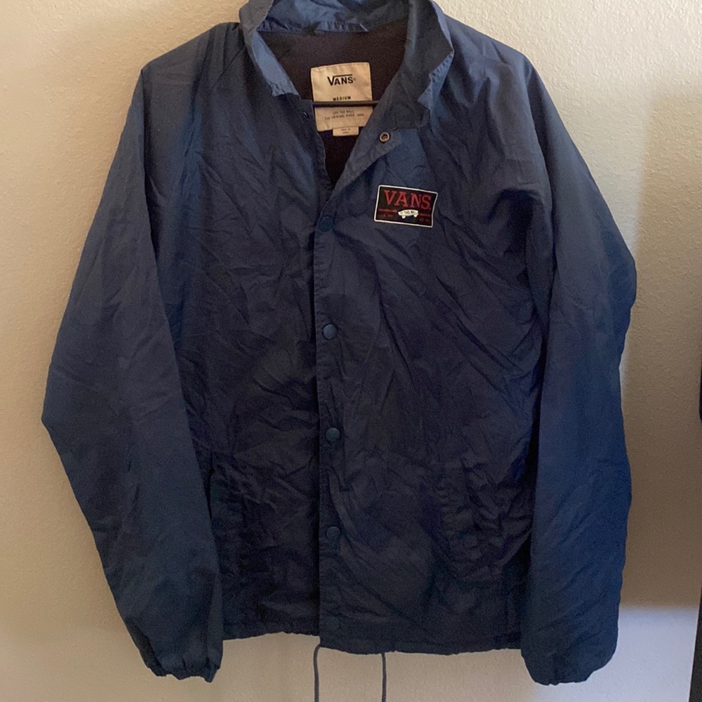 Vans jacket with no hood
